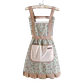 Delantal De Cocina Vintage Verde - Miniatura 1