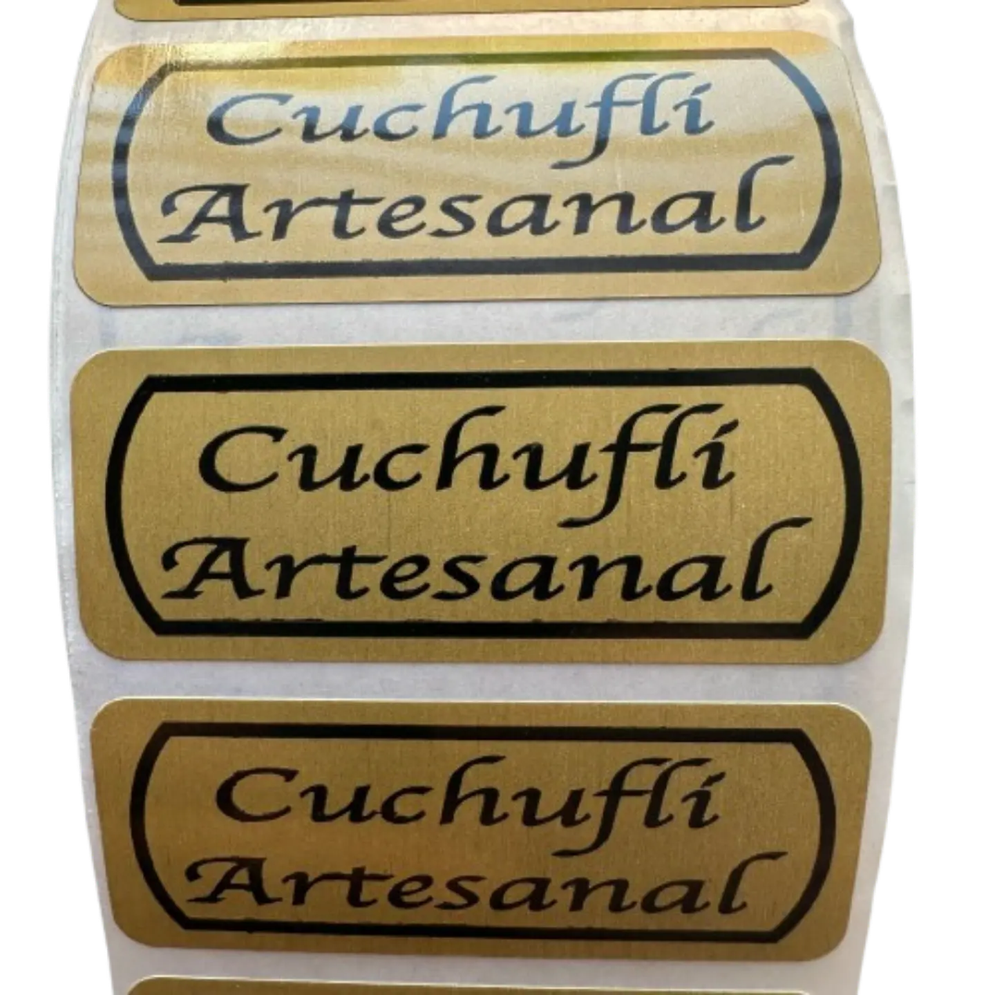 Sticker Cuchufli Cafe Claro 100un 2