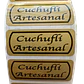 Sticker Cuchufli Cafe Claro 100un - Miniatura 2