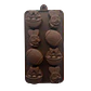 Molde Silicona Huevitos Conejos Y Canastas 8 Cavidades - Miniatura 1