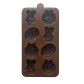 Molde Silicona Huevitos Conejos Y Canastas 8 Cavidades - Miniatura 2