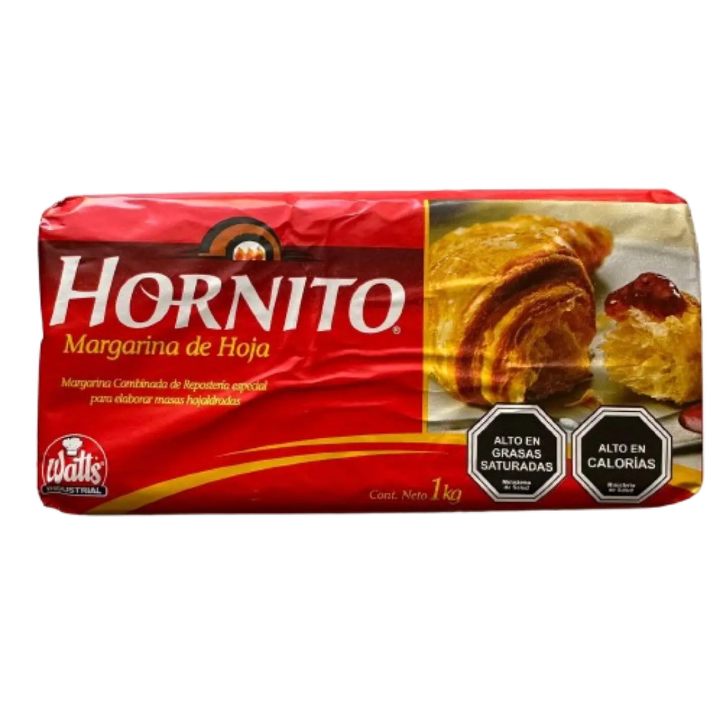 Margarina Hoja Hornito Roja Watts 1kg 1