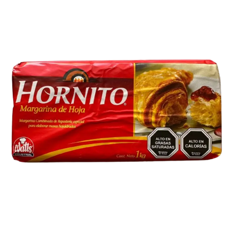 Margarina Hoja Hornito Roja Watts 1kg 1
