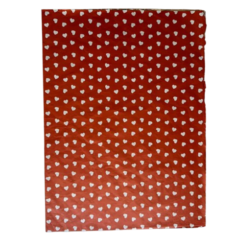 Pliego Papel Aluminio Corazones Para Chocolate 43x58cm