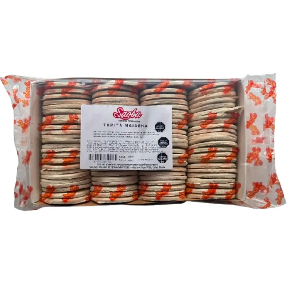 Galletas Tapas De Alfajor Maicena Saoba 100un 1