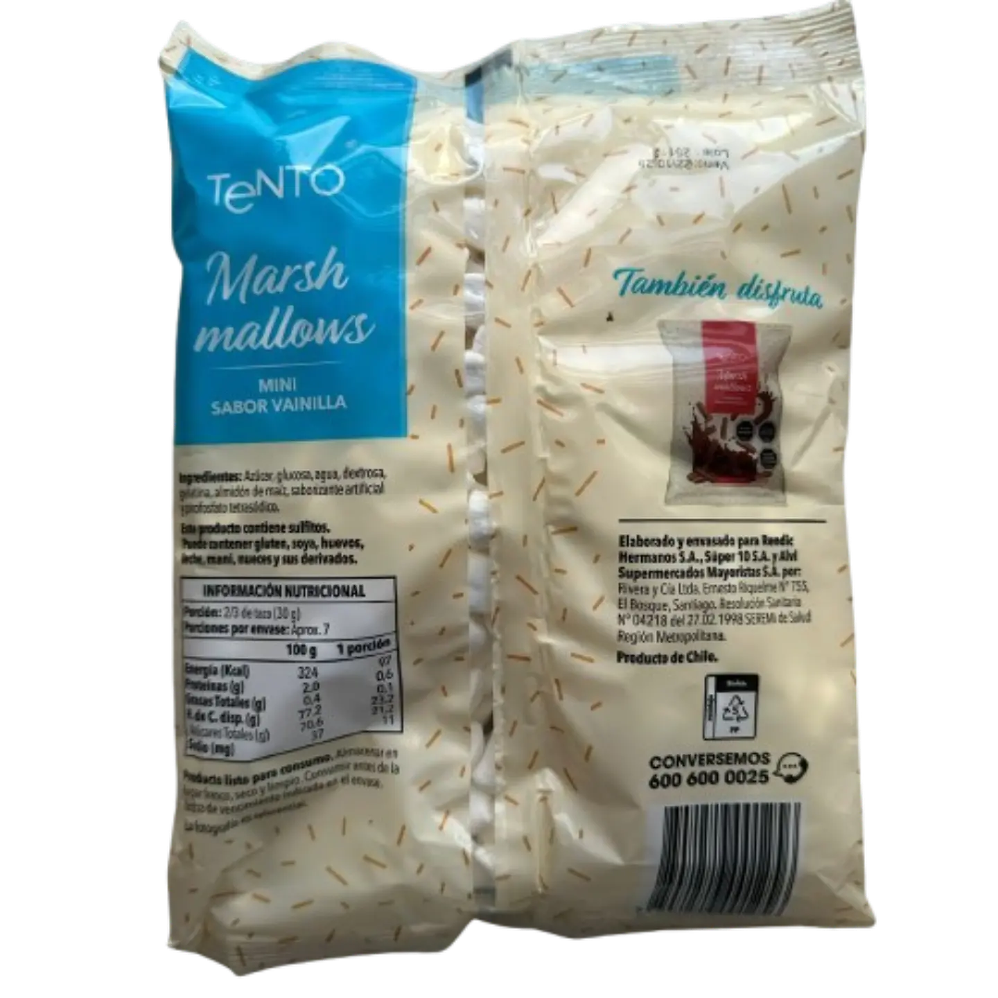 Mini Marshmallows Tento 220g 2