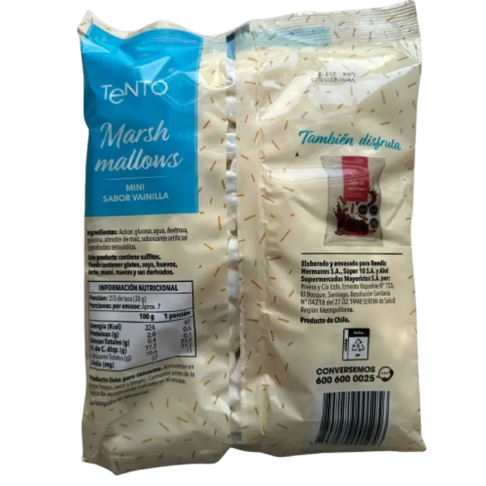 Mini Marshmallows Tento 220g 2