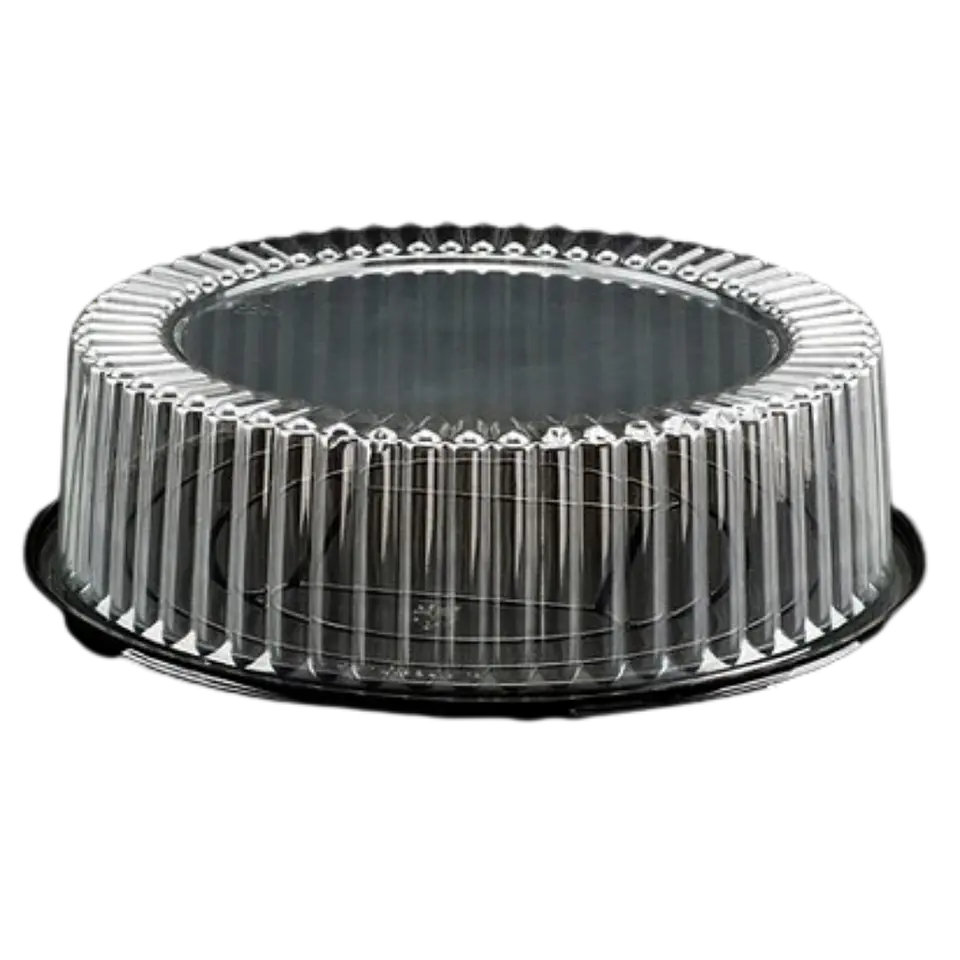 Pack 5 Cupula Redonda Plastico Tartaleta 1025-3 26x7cm 1