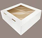 Caja Torta Microcorrugada Cuadrada Ventana Superior 34x15cm - Miniatura 2