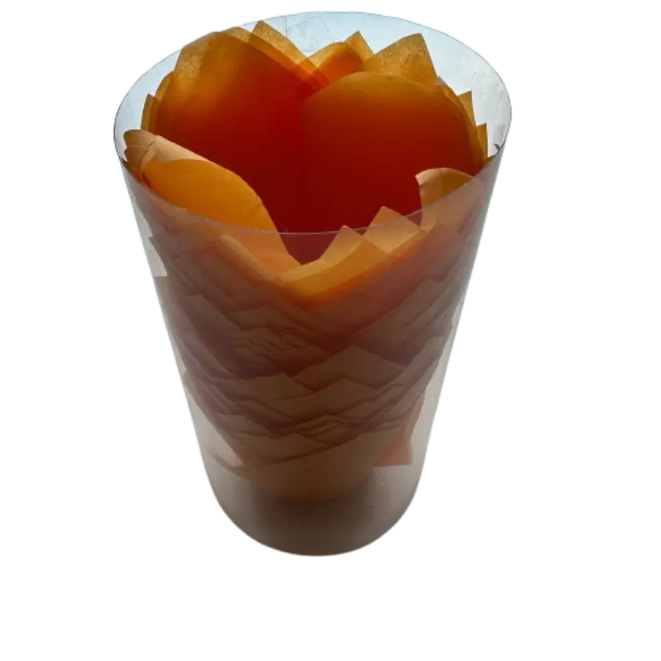 Tulipa Para Muffin Damasco 50un Diametro 5cm Alto 6cm 2