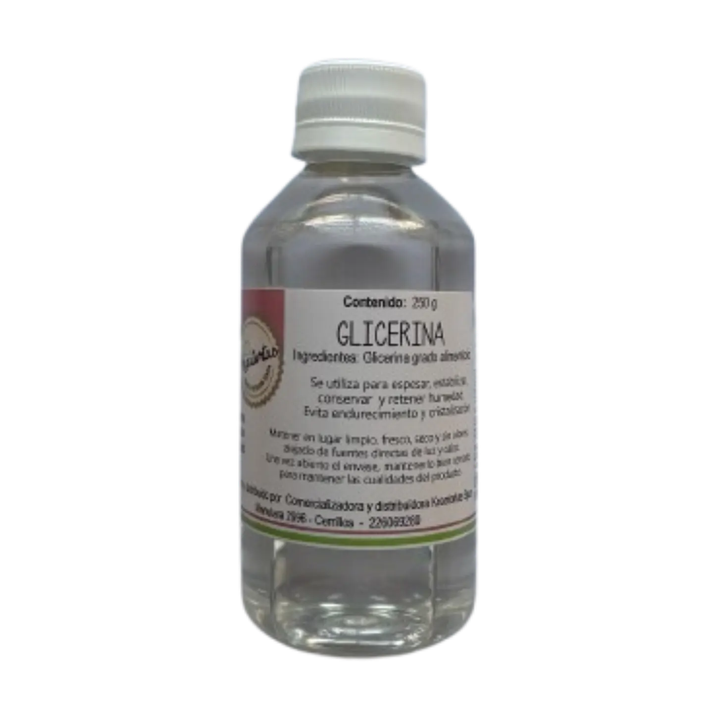Glicerina De Grado Alimenticio Kreatortas 250ml 1