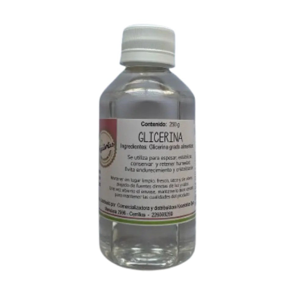Glicerina De Grado Alimenticio Kreatortas 250ml 1
