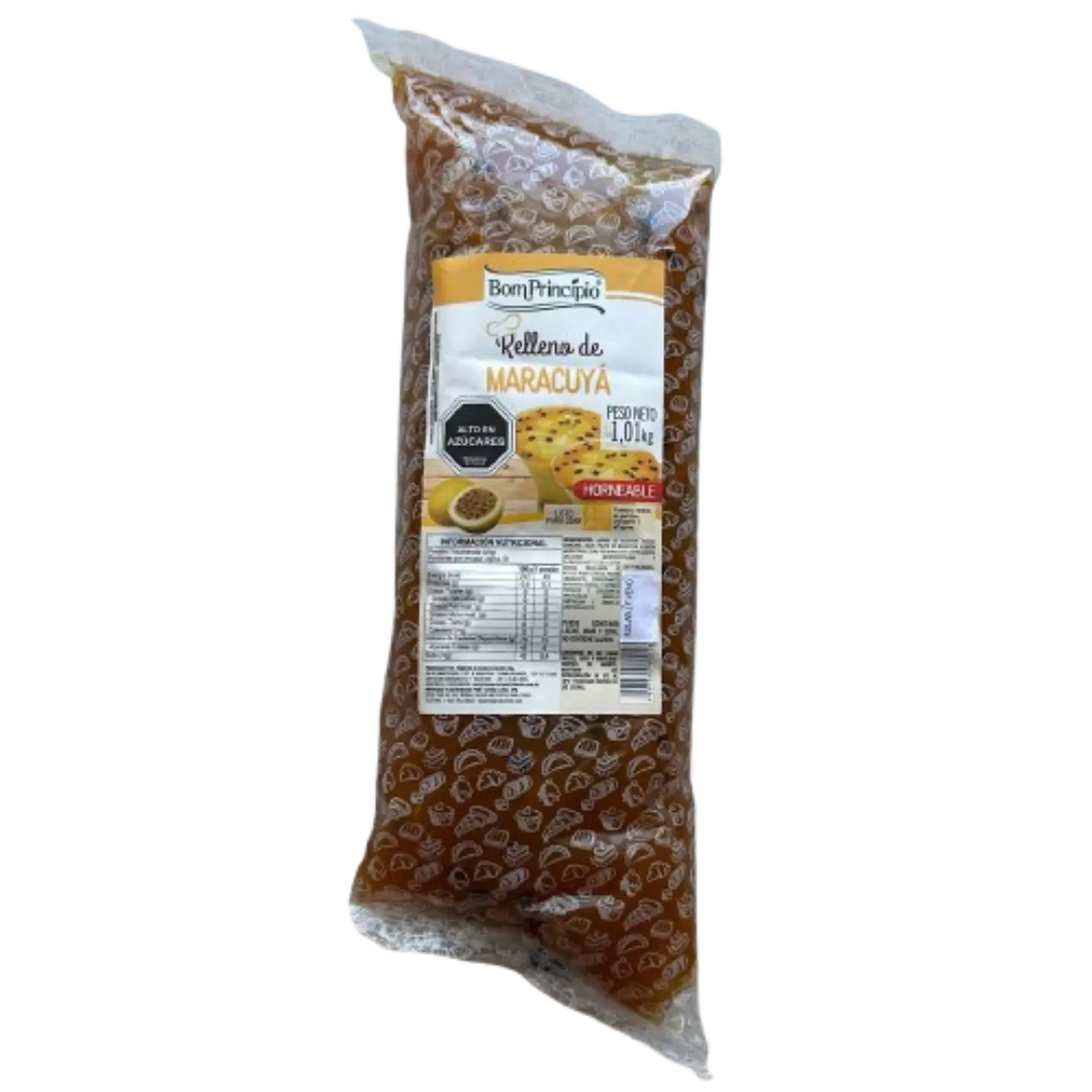 Relleno Maracuya Con Pepas Bon Principio 1kg 1
