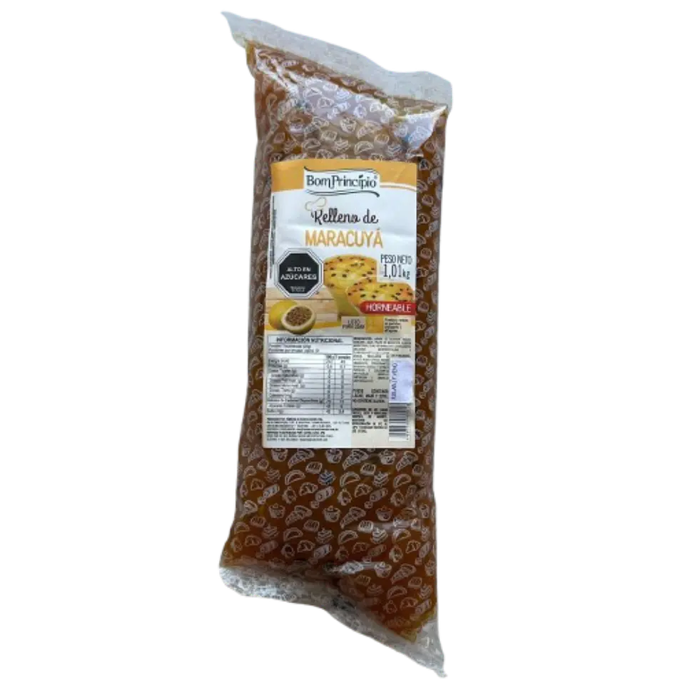 Relleno Maracuya Con Pepas Bon Principio 1kg 1