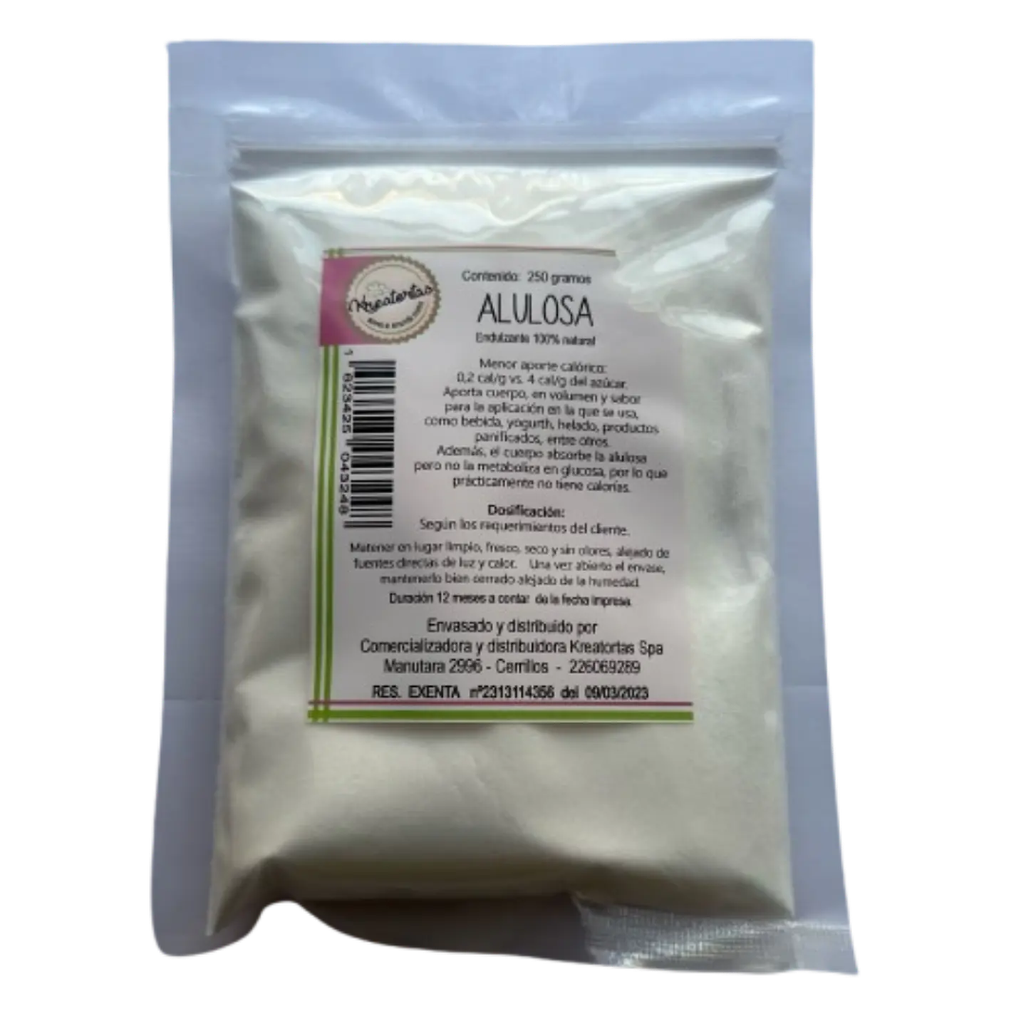 Alulosa 100% Pura En Polvo Kreatortas 250g 1