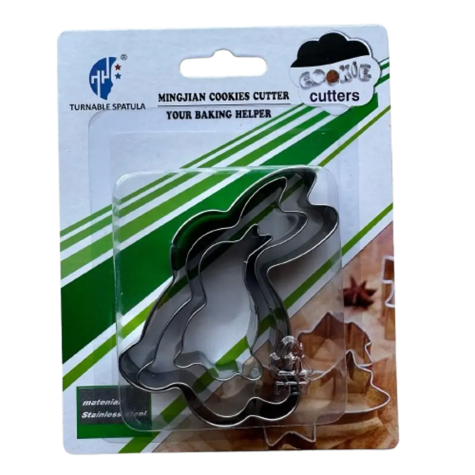 Cortador Galletas Conejito 3 pcs 1