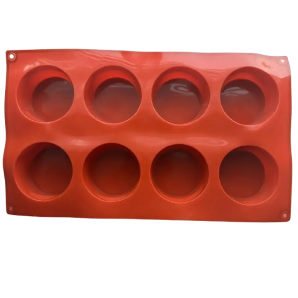 Molde Silicona Alfajor Perfecto M 8 Cavidades 29x17cm 2