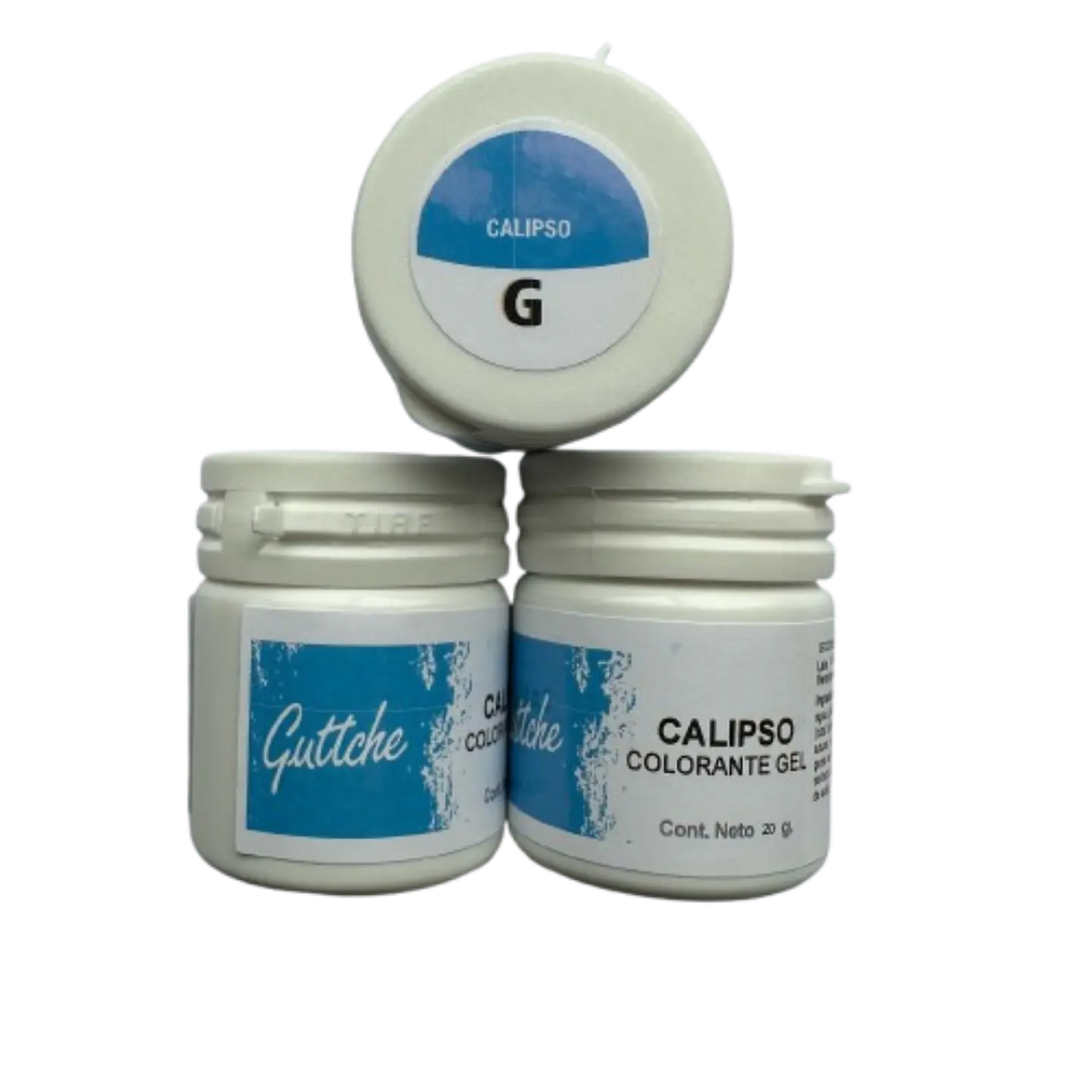 Colorante Gel Calipso Comestible Reposteria Guttche 20g 2