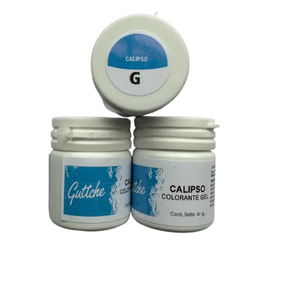 Colorante Gel Calipso Comestible Reposteria Guttche 20g 2