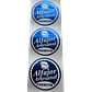 Sticker Alfajor Azul Rey 100un 38mm - Miniatura 2