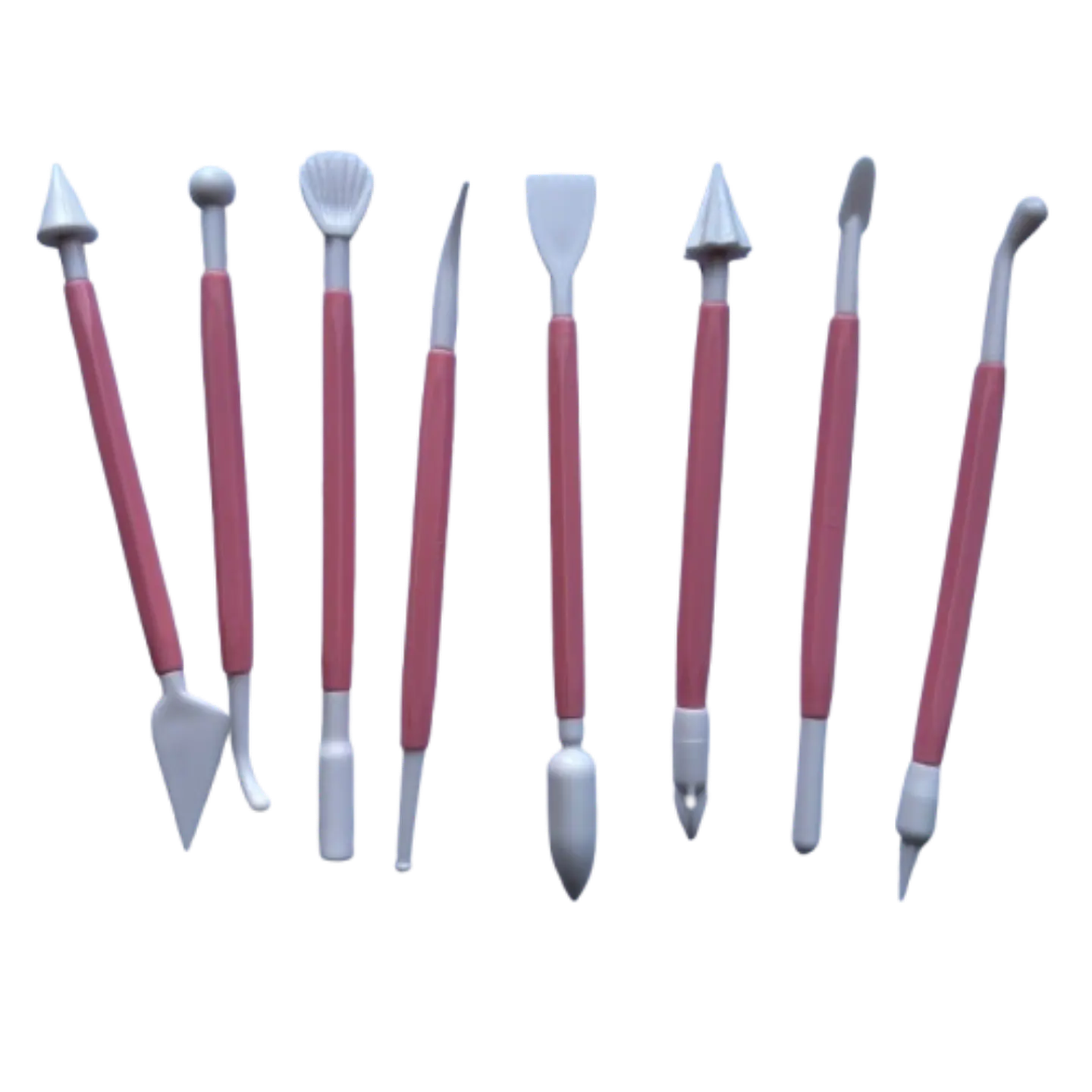 Set 8 Estecas Dobles Para Moldear Fondant 1