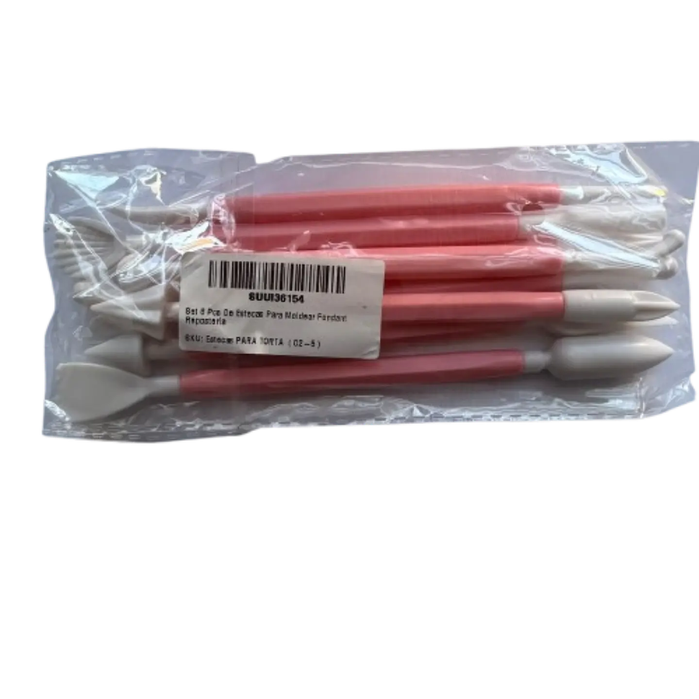Set 8 Estecas Dobles Para Moldear Fondant 2