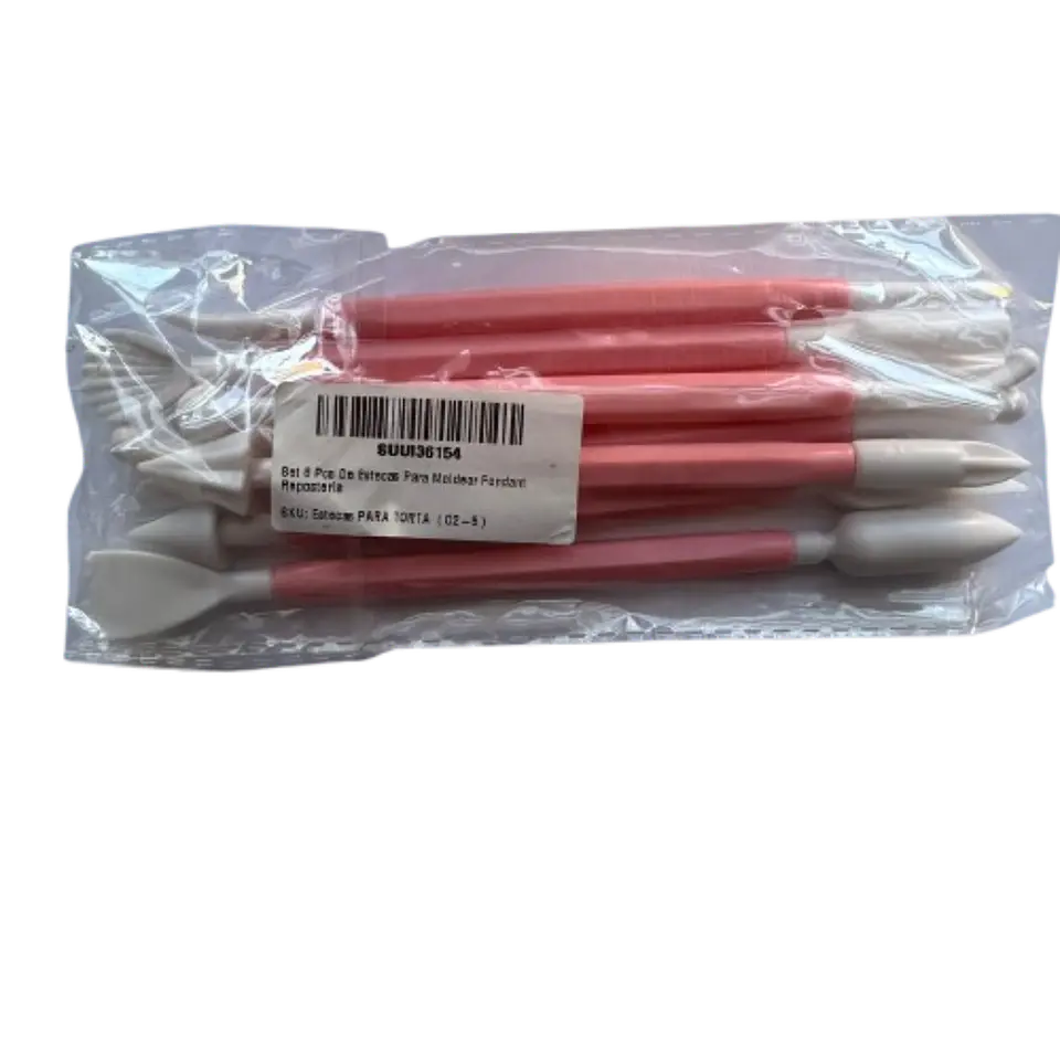 Set 8 Estecas Dobles Para Moldear Fondant 2