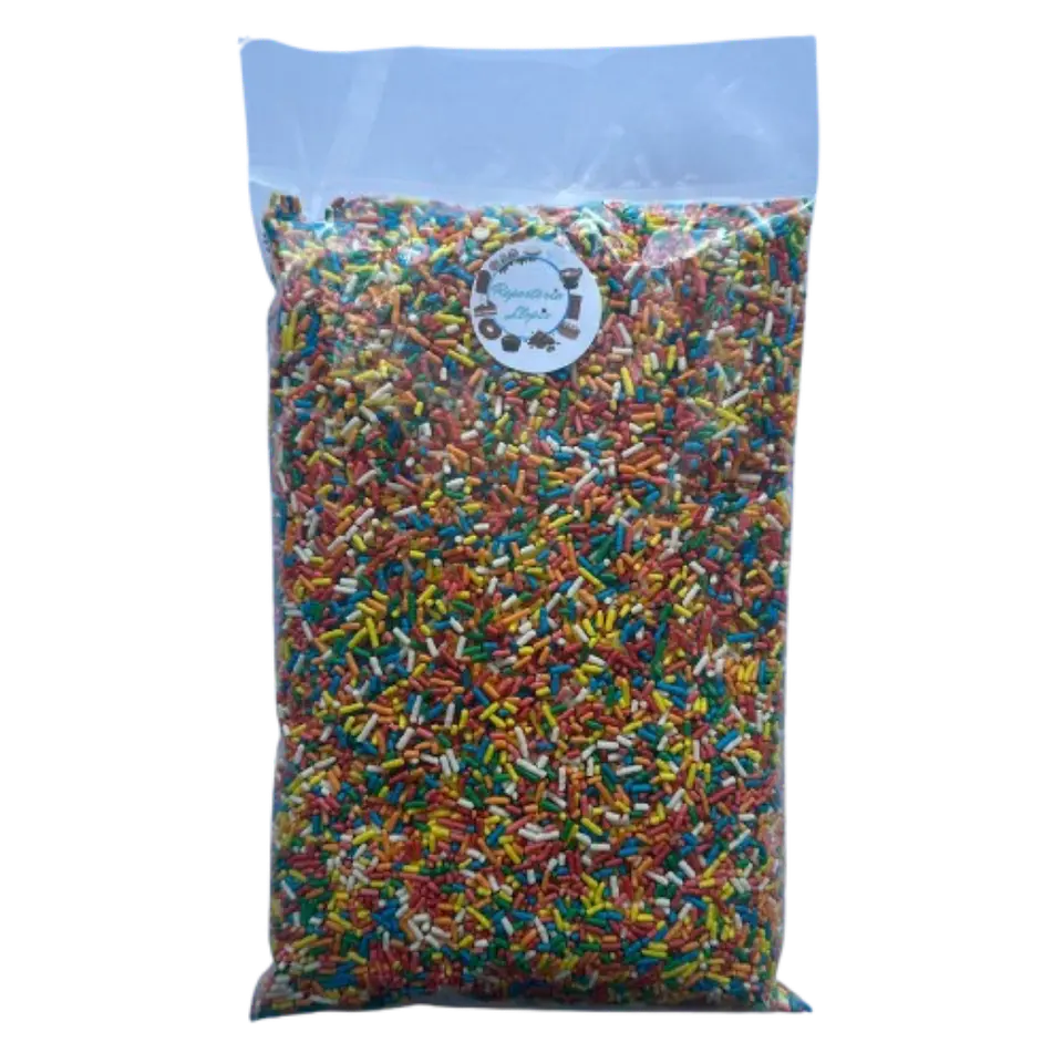 Decoracion Palitos Multicolor Comestible 500g 1