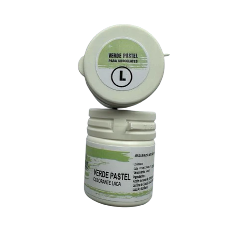 Colorante Laca Verde Pastel Para Chocolate Guttche 15g