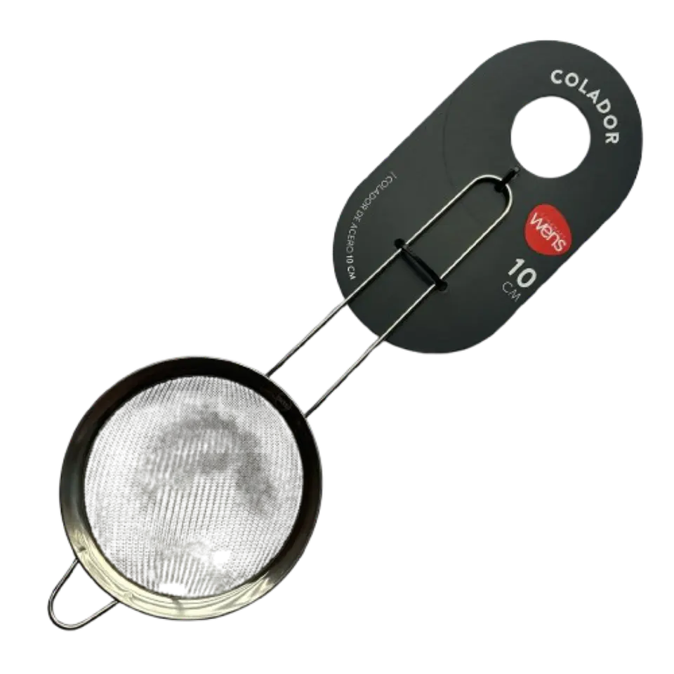 Colador Malla Acero Inoxidable Wens 10cm 1