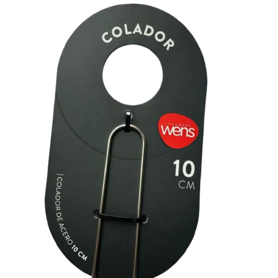Colador Malla Acero Inoxidable Wens 10cm 3