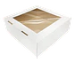 Pack 5 Caja Torta Microcorrugada Ventana Superior 34x15cm - Miniatura 1
