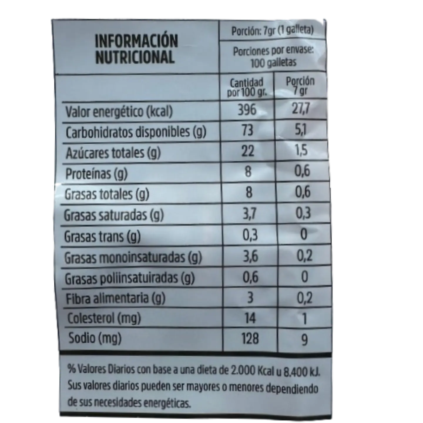 Galletas Tapas De Alfajor Gran Valle Vainilla 100un 2