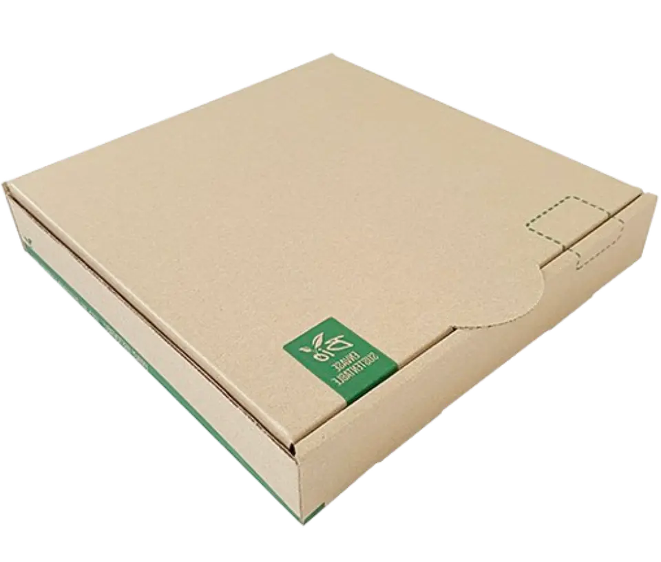 Caja Cocteleria Chica Microcorrugada 25x25x4,5cm 2