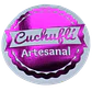 Sticker Cuchufli Artesanal Fucsia 100un 38mm - Miniatura 1