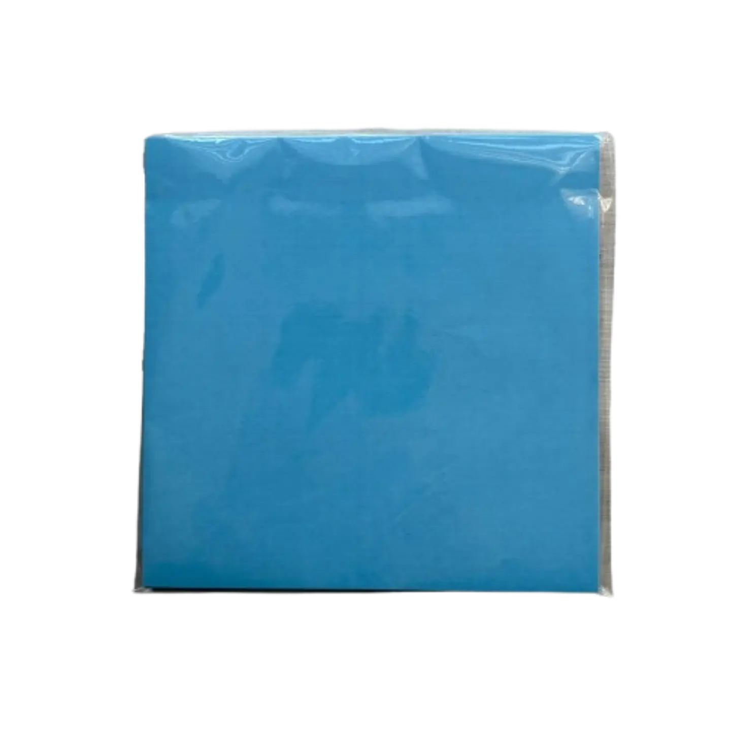 Papel Alfajor Celeste Ceresinado 100un 14x14cm 1