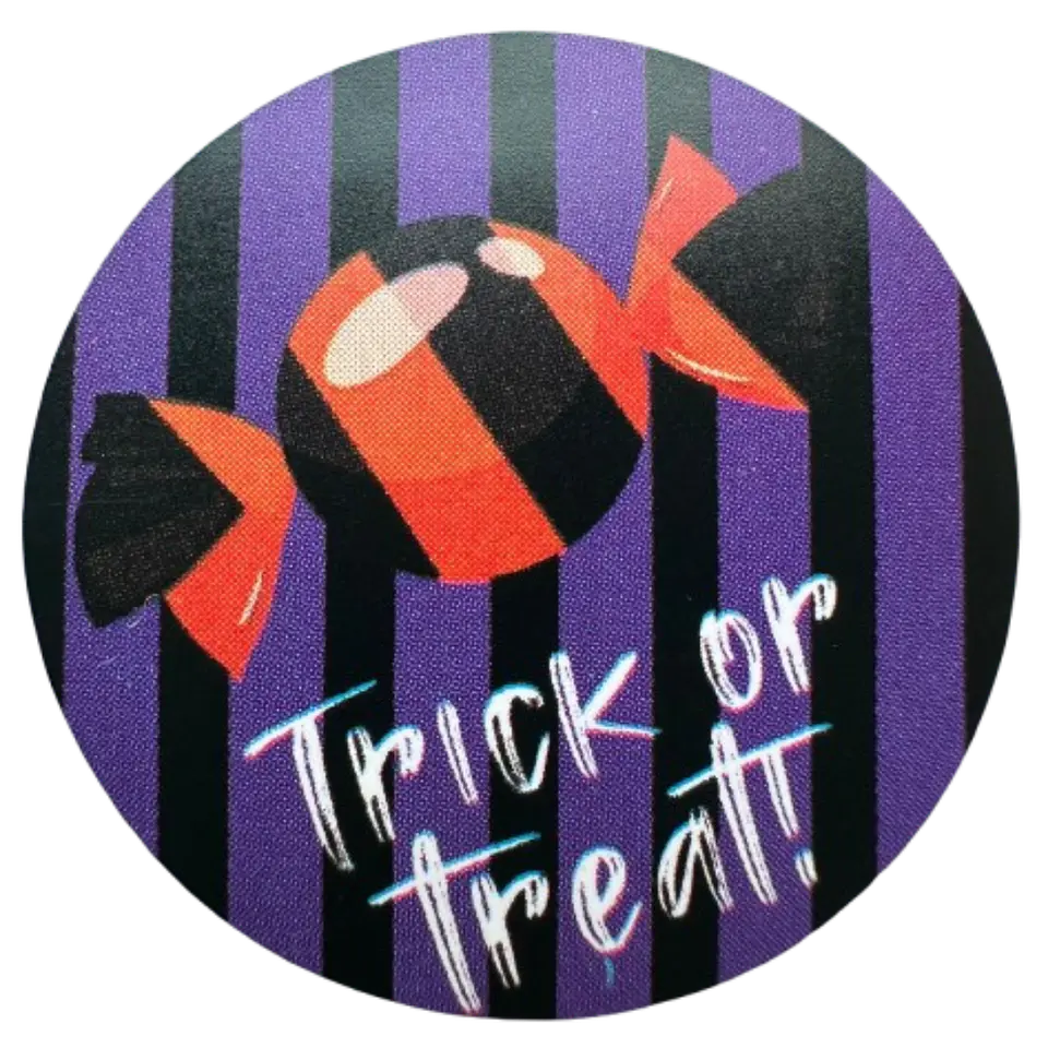 Sticker Halloween A 25mm 100 Unidades 3