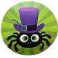 Sticker Halloween A 25mm 100 Unidades - Miniatura 10