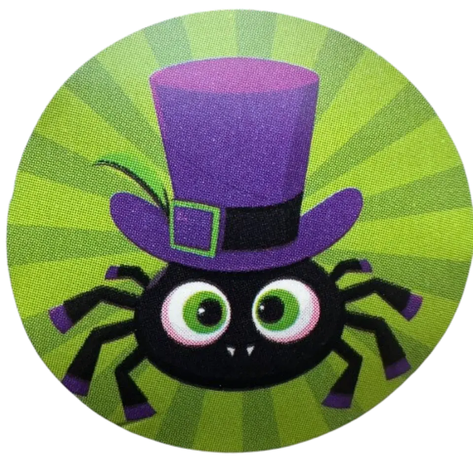 Sticker Halloween A 25mm 100 Unidades 10