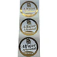 Sticker Alfajor Blanco Dorado 100un 38mm - Miniatura 2
