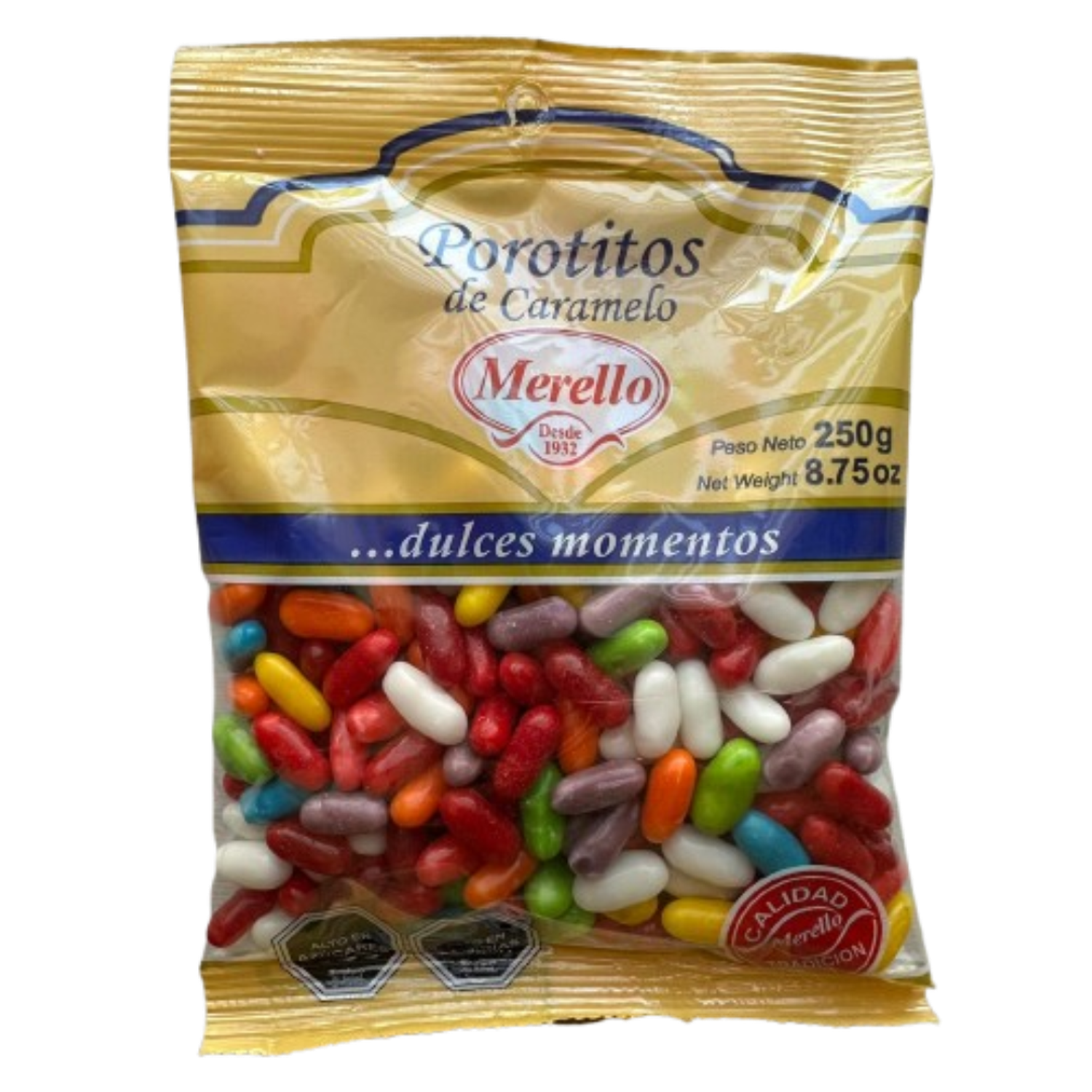 Porotitos De Caramelo Merello 250g