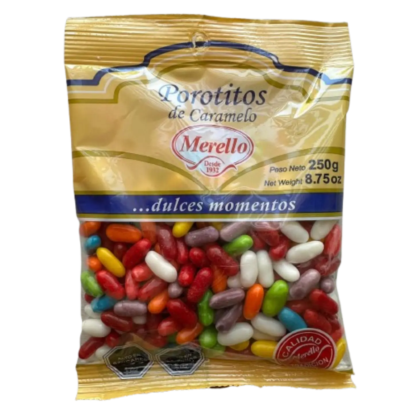 Porotitos De Caramelo Merello 250g 1