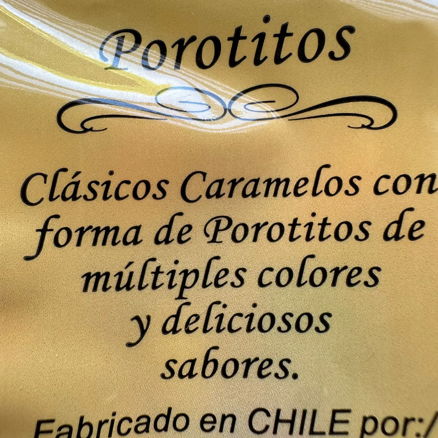Porotitos De Caramelo Merello 250g 2