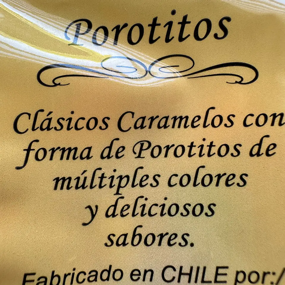Porotitos De Caramelo Merello 250g 2
