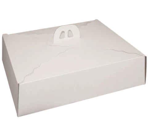 Pack 5 Caja Torta Grande Cartulina Rectangular 45x35x12cm