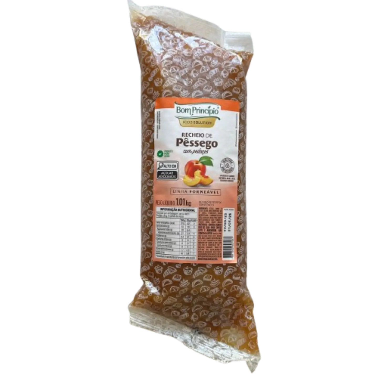 Relleno Durazno Bon Principio 1kg 1