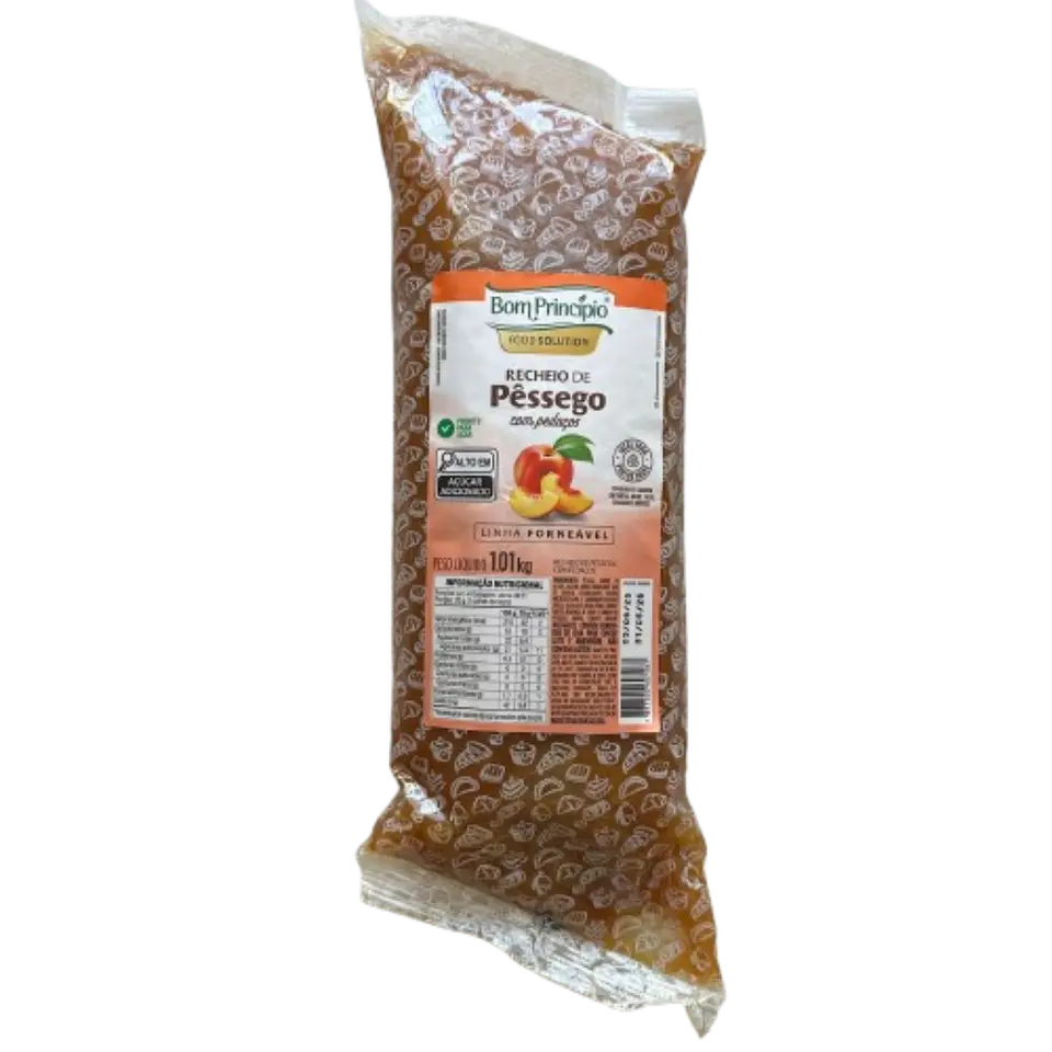 Relleno Durazno Bon Principio 1kg 1