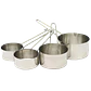 Set 4 Tazas Medidoras Acero Inoxidable Cuiner - Miniatura 1