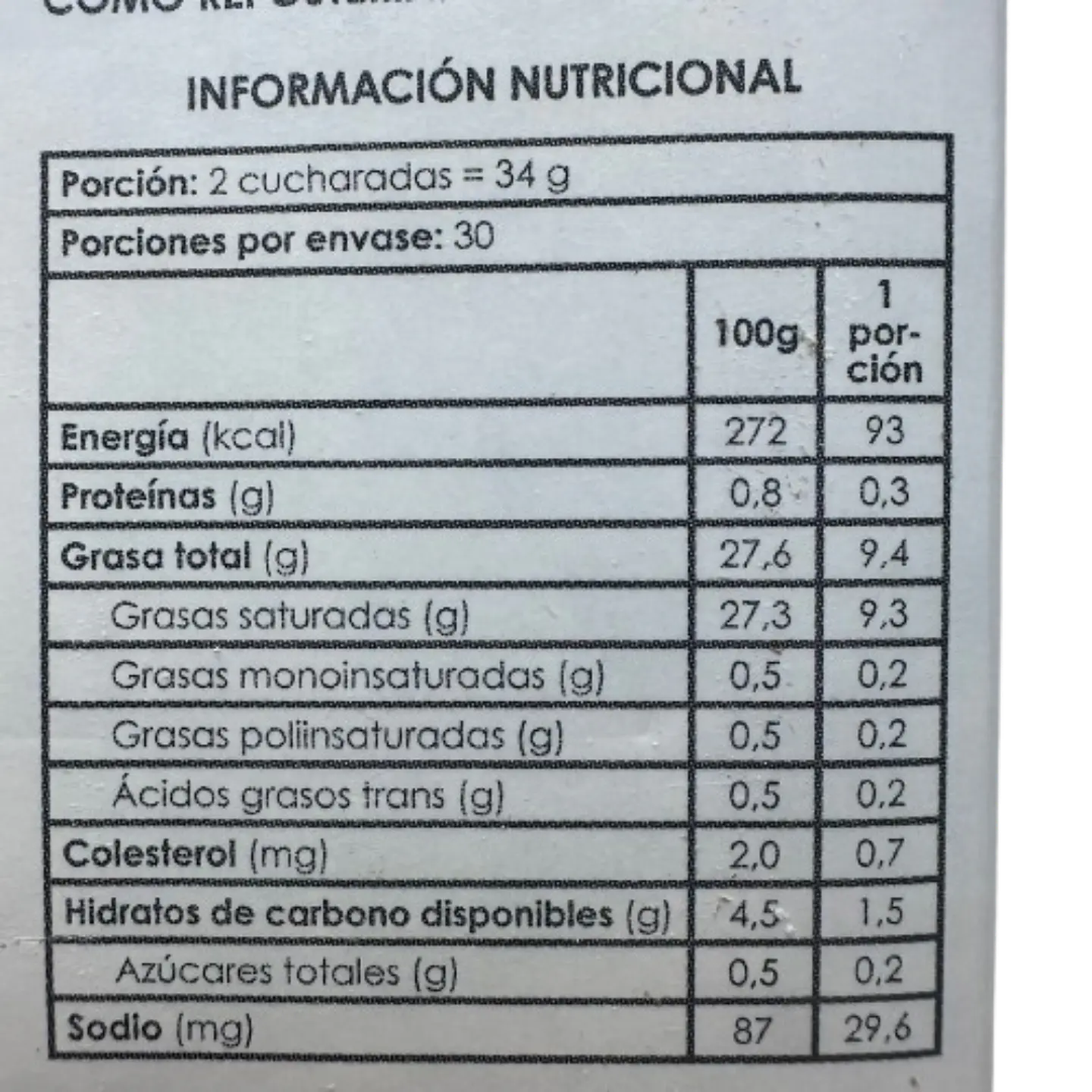 Crema Vegetal Para Batir Sin Azucar Festipak Puratos 1L 3