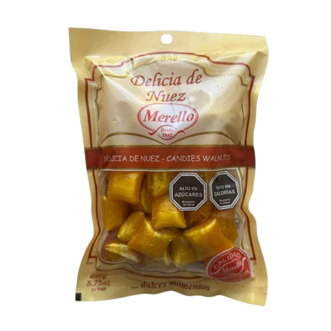 Delicia De Nuez Con Trozos Merello 250g